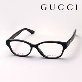 【グッチ メガネ 正規販売認定店】 GUCCI GG0639OA 002 53 伊達メガネ 度付き 眼鏡 Made In Italy スクエア トータス系