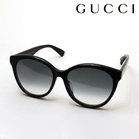 【グッチ サングラス 正規販売認定店】 GUCCI GG1171SK 002 Made In Italy フォックス ブラック系