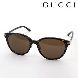 NewModel 【グッチ サングラス 正規販売認定店】 GUCCI アジアンモデル GG1452SK 002 WEB Made In Italy レディース メンズ オーバル トータス系