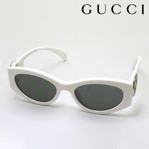 NewModel �y�O�b�` �T���O���X ���K�̔��F��X�z GUCCI �A�W�A�����f�� GG1691S 006 EMBLEM Made In Japan ���f�B�[�X �����Y �t�H�b�N�X �z���C�g�n