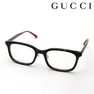 NewModel【グッチ メガネ 正規販売認定店】GUCCI GG1873OK 002 SIGN 伊達メガネ 度付き 眼鏡 Made In Japan メンズ スクエア トータス系
