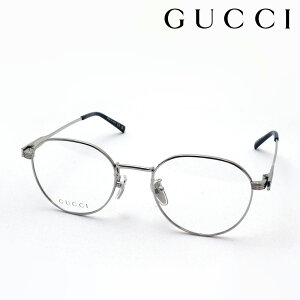 NewModel【グッチ メガネ 正規販売認定店】 GUCCI GG1993OK 001 51 SIGN 伊達メガネ 度付き 眼鏡 Made In Japan メンズ ボストン シルバー系