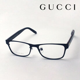 【グッチ メガネ 正規販売認定店】 GUCCI GG0274OJ 001 伊達メガネ 度付き 眼鏡 WEB FRAME Made In Japan スクエア
