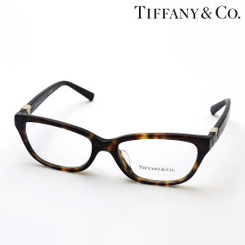 NewModel 【ティファニー メガネ 正規販売店】 TIFFANY&Co. TF2233BF 8015 伊達メガネ 度付き ブルーライト カット 眼鏡 Made In Italy フォックス トータス系