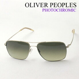 【オリバーピープルズ サングラス 調光 正規販売店】 OLIVER PEOPLES OV1150S 503585 CLIFTON Made In Italy スクエア ゴールド系