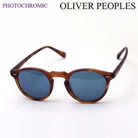 【オリバーピープルズ サングラス 調光 正規販売店】 OLIVER PEOPLES OV5217S 1483R8 Gregory Peck Sun Made In Italy ボストン トータス系