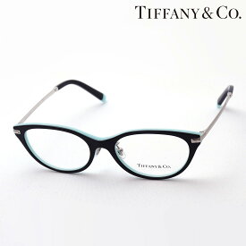 【ティファニー メガネ 正規販売店】 TIFFANY&Co. TF2210D 8055 伊達メガネ 度付き ブルーライト カット 眼鏡 WHEAT LEAF METAL Made In Italy フォックス ブラック系 ブルー系