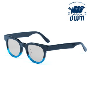 NewModel �y�I�E�� �T���O���X ���K�̔��X�z OWN OW-11BKCBT-LGY #11 ���C�g�J���[ �E�F�����g�� �u���b�N�n