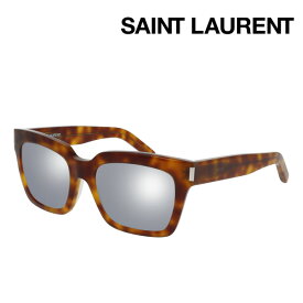 プレミア生産終了モデル 【サンローラン サングラス 正規販売店】 SAINT LAURENT サン ローラン ボールド アジアンフィッティング BOLD 1F 011 ミラー スクエア