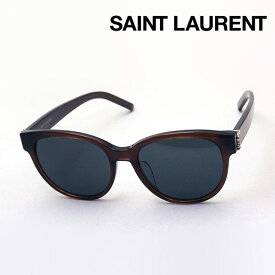 【サンローラン サングラス 正規販売店】 SAINT LAURENT サン ローラン SLM29F 008 Made In Italy ボストン ブラウン系