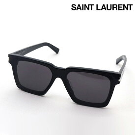 NewModel 【サンローラン サングラス 正規販売店】 SAINT LAURENT サン ローラン SL 610/F 001 Made In Italy NEW WAVE レディース メンズ スクエア ブラック系