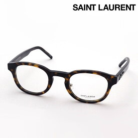 NewModel 【サンローラン メガネ 正規販売店】 SAINT LAURENT SL 630/J 002 サン ローラン 伊達メガネ 度付き ブルーライト カット 眼鏡 Made In Italy レディース メンズ ボストン トータス系