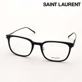 NewModel 【サンローラン メガネ 正規販売店】 SAINT LAURENT SL 632/J 001 サン ローラン 伊達メガネ 度付き ブルーライト カット 眼鏡 黒縁 Made In Japan レディース メンズ スクエア ブラック系