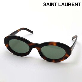 NewModel 【サンローラン サングラス 正規販売店】 SAINT LAURENT サン ローラン SLM136 002 Made In Italy レディース オーバル トータス系