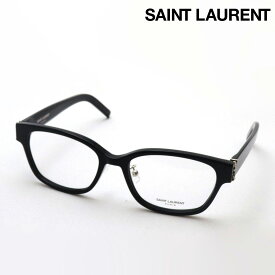 NewModel 【サンローラン メガネ 正規販売店】 SAINT LAURENT SL M33/J 001 サン ローラン 伊達メガネ 度付き ブルーライト カット 眼鏡 黒縁 レディース メンズ スクエア ブラック系