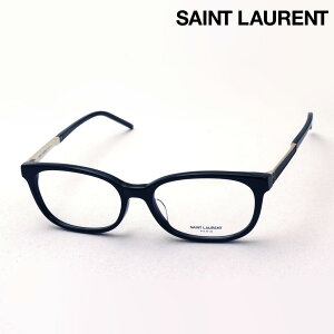おすすめ価格 【サンローラン メガネ 正規販売店】 SAINT LAURENT SL M74F 002 サン ローラン 伊達メガネ 度付き ブルーライト カット 眼鏡 黒縁 スクエア ブラック系
