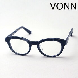 【VONN】 ヴォン メガネ VN-002 GRAY メガネ 伊達メガネ 度付き ブルーライト カット 眼鏡 丸メガネ ヴァイタル VITAL ボストン