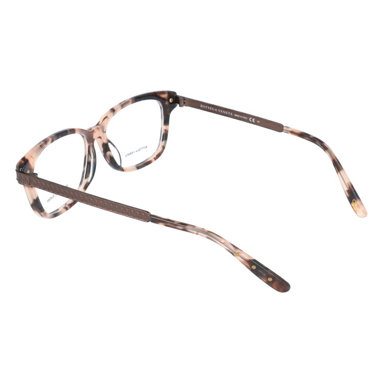 ボッテガヴェネタ メガネ フレーム 眼鏡 BV295F CRZ 53サイズ 度付きメガネ 伊達メガネ ブルーライト 遠近両用 老眼鏡 アジアンフィット スクエア  