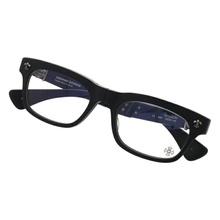 楽天市場】クロムハーツ メガネ フレーム 折りたたみ 眼鏡 DROOLIN MBK  