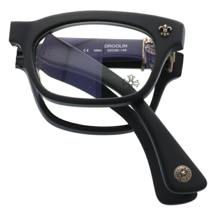 楽天市場】クロムハーツ メガネ フレーム 折りたたみ 眼鏡 DROOLIN MBK  