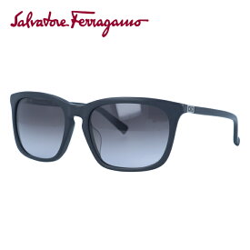 サルヴァトーレ フェラガモ サングラス Salvatore Ferragamo SF743SA-002 56 マットブラック アジアンフィット【レディース】【メンズ】 【スクエア型】 UVカット