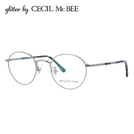 メガネ 眼鏡 度付き 度なし おしゃれ glitter by CECIL McBEE グリッターバイセシルマクビー GCF 3504-3 47サイズ ボストン型 レディース 女性 UVカット 紫外線 ブランド サングラス 伊達 ダテ｜老眼鏡・PCレンズ・カラーレンズ・遠近両用対応可能