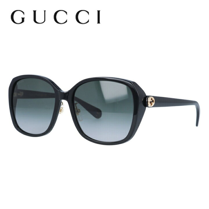 楽天市場】グッチ サングラス GUCCI GG0371SK 001 57サイズ バタフライ  