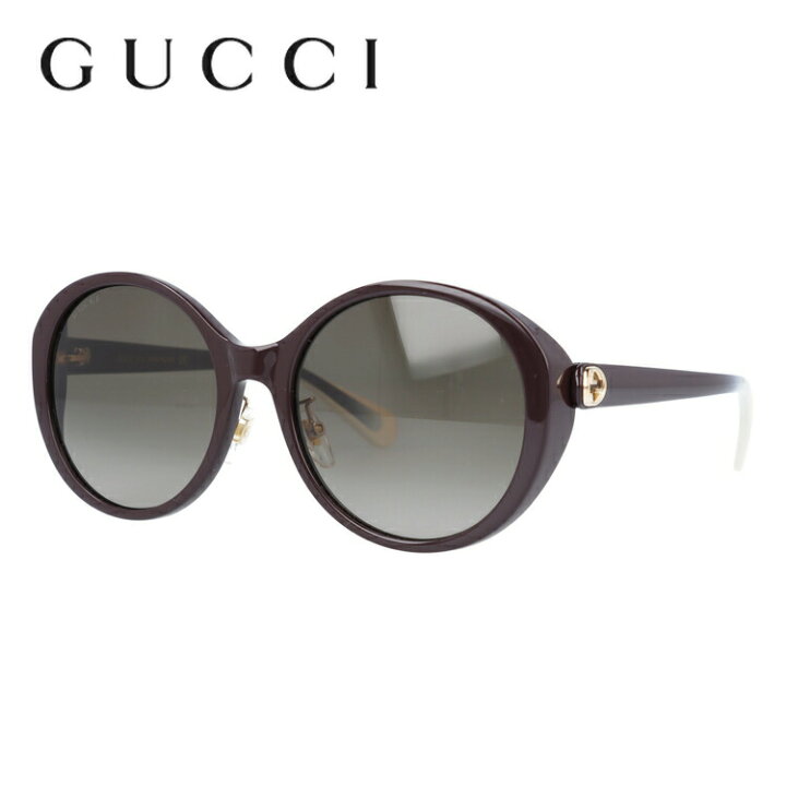 楽天市場】グッチ サングラス GUCCI GG0370SK 006 56サイズ ラウンド 