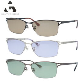 おしゃれ サングラス GLASSES HOUSE グラスハウス GHS 9304 全3色 59サイズ アジアンフィット スクエア型 メンズ レディース UVカット 紫外線 対策 ブランド 眼鏡 メガネ アイウェア 人気 おすすめ