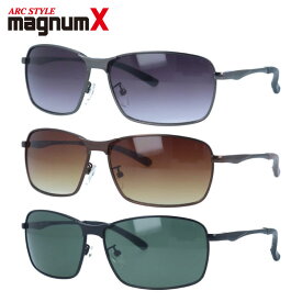 マグナムエックス サングラス magnumX MAX 3001 全3カラー 60サイズ スクエア メンズ レディース 紫外線対策 UVカット おしゃれ プレゼント ギフト