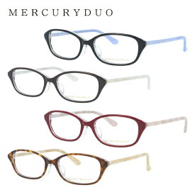 メガネ 眼鏡 度付き 度なし おしゃれ MERCURYDUO マーキュリーデュオ MDF 8034 全4色 52サイズ レディース 女性 UVカット 紫外線 ブランド サングラス 伊達 ダテ｜老眼鏡・PCレンズ・カラーレンズ・遠近両用対応可能