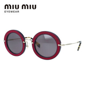 【国内正規品】ミュウミュウ サングラス miu miu MU08RS U6A6X1 49サイズ ラウンド レディース UVカット