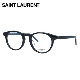 サン・ローラン パリ メガネフレーム 伊達メガネ アジアンフィット SAINT LAURENT PARIS SL M122/F 001 50サイズ ボストン型 イヴ・サンローラン サンローラン パリ ユニセックス メンズ レディース