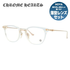 クロムハーツ メガネフレーム 伊達メガネ CHROME HEARTS SHAGASS 51 CRYS/GP Crystal/Gold Plated 51サイズ ウェリントン ユニセックス メンズ レディース 日本製 フローラル