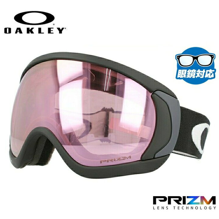 楽天市場 眼鏡対応 オークリー ゴーグル キャノピー Oakley 19 モデル プリズム ミラーレンズ レギュラーフィット Canopy Oo7047 47 男女兼用 メンズ レディース スキーゴーグル スノーボード スノボ Prizm Hi Pink Iridium プレゼント 眼鏡達人