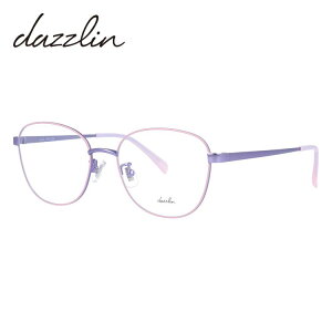 メガネ 眼鏡 度付き 度なし おしゃれ dazzlin ダズリン DZF 1538 全4色 50サイズ スクエア型 レディース 女性 UVカット 紫外線 ブランド サングラス 伊達 ダテ|老眼鏡・PCレンズ・カラーレンズ・遠