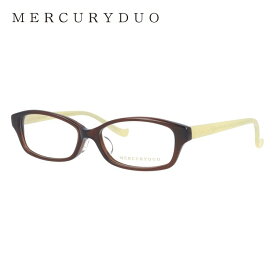 メガネ 眼鏡 度付き 度なし おしゃれ MERCURYDUO マーキュリーデュオ MDF 8011 全4色 52サイズ レディース 女性 UVカット 紫外線 ブランド サングラス 伊達 ダテ｜老眼鏡・PCレンズ・カラーレンズ・遠近両用対応可能