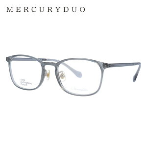 メガネ 眼鏡 度付き 度なし おしゃれ MERCURYDUO マーキュリーデュオ MDF2011 全5色 52サイズ 花柄 ウェリントン型 レディース 女性 UVカット 紫外線 ブランド サングラス 伊達 ダテ|老眼鏡・PCレン
