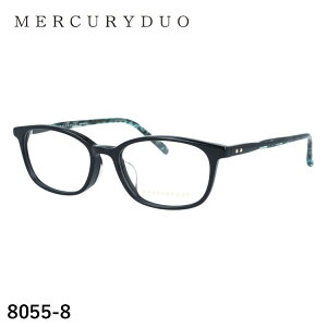 マーキュリーデュオ メガネフレーム 伊達メガネ アジアンフィット MERCURYDUO MDF 8055 51サイズ 全8カラー ウェリントン型 ユニセックス メンズ レディース