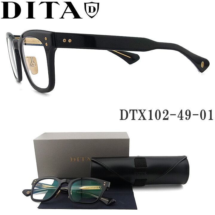 楽天市場】ディータ DITA メガネ DTX102-49-01 サイズ49 MANN 眼鏡  