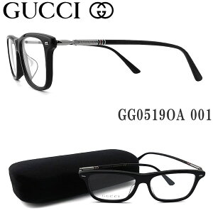 GUCCI グッチ メガネ GG0519OA 001 ブラック 眼鏡 ブランド 伊達メガネ 度付き セル メンズ・レディース 男性・女性 Italy
