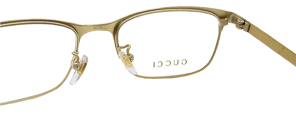 グッチ メガネ GUCCI GG0700OJ 001 ブラック×ゴールド 眼鏡 ブランド 伊達メガネ 度付き チタン メンズ・レディース 男性・女性  日本製 | グラス・パパ