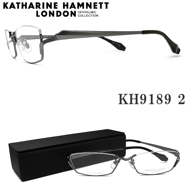 楽天市場】KATHARINE HAMNETT キャサリンハムネット メガネ KH9189 2 
