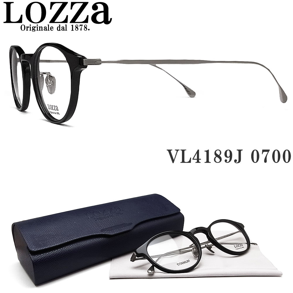 楽天市場】Lozza ロッツァ メガネ VL4189J 0700 LODI1 眼鏡 クラシック 