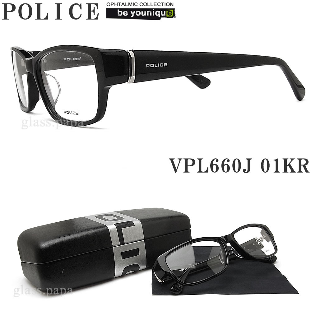 楽天市場】POLICE ポリス メガネフレーム VPL660J-01KR 眼鏡 ブランド