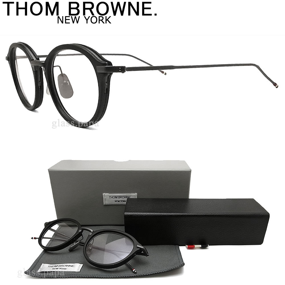 大流行中 トムブラウン Thom Browne メガネ Tb 011e 49 眼鏡 クラシック 伊達メガネ 度付き マットブラック メンズ Somaolay Com Tr