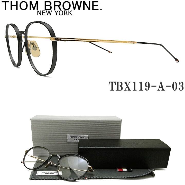 楽天市場】トムブラウン THOM BROWNE. メガネ TBX119-A-03 BLK-BLK 