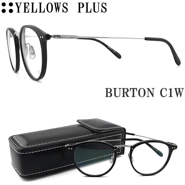 楽天市場】イエローズプラス YELLOWS PLUS メガネ BURTON C-1W 眼鏡 