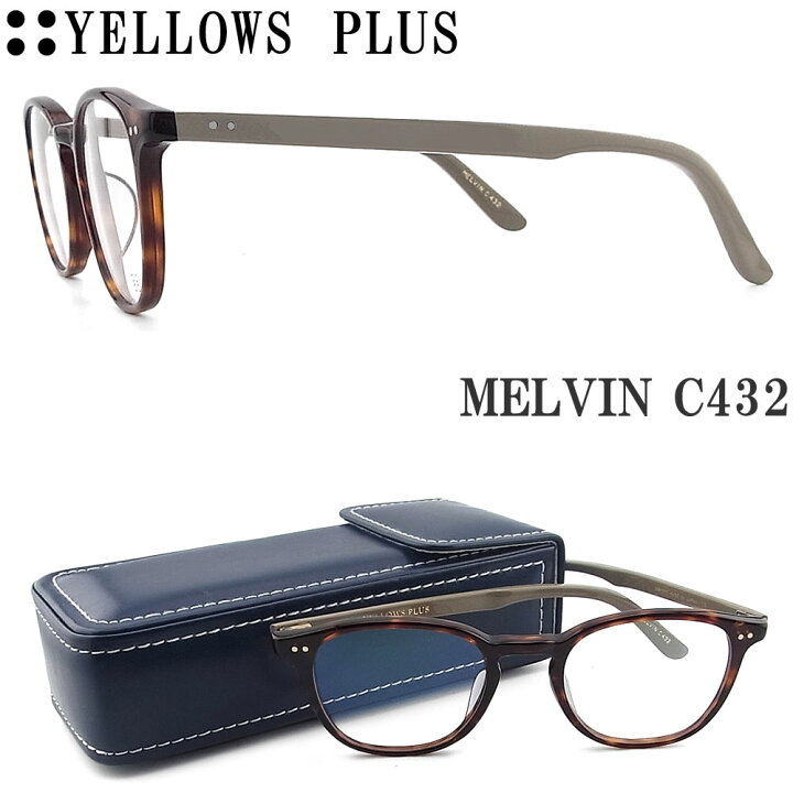 楽天市場】イエローズプラス YELLOWS PLUS メガネ MELVIN C-432 眼鏡  