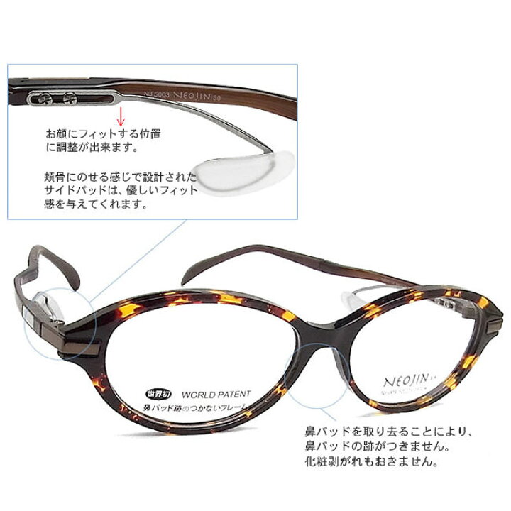 楽天市場】鼻パッドのない老眼用メガネ HOYA・SEIKOメガネ用薄型レンズ  